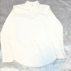 J. Crew White Button Down Shirt